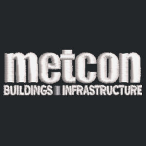 Metcon Logo - 1/2 Zip Job Shirt Design