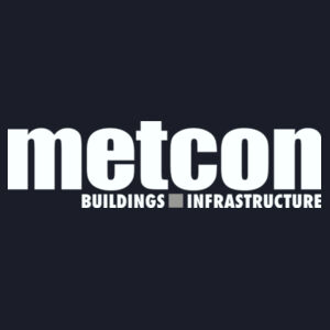 Metcon Logo - Medium Length Apron with Pouch Pockets Design