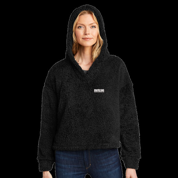 Metcon Logo - Ladies Cozy Fleece Hoodie Thumbnail